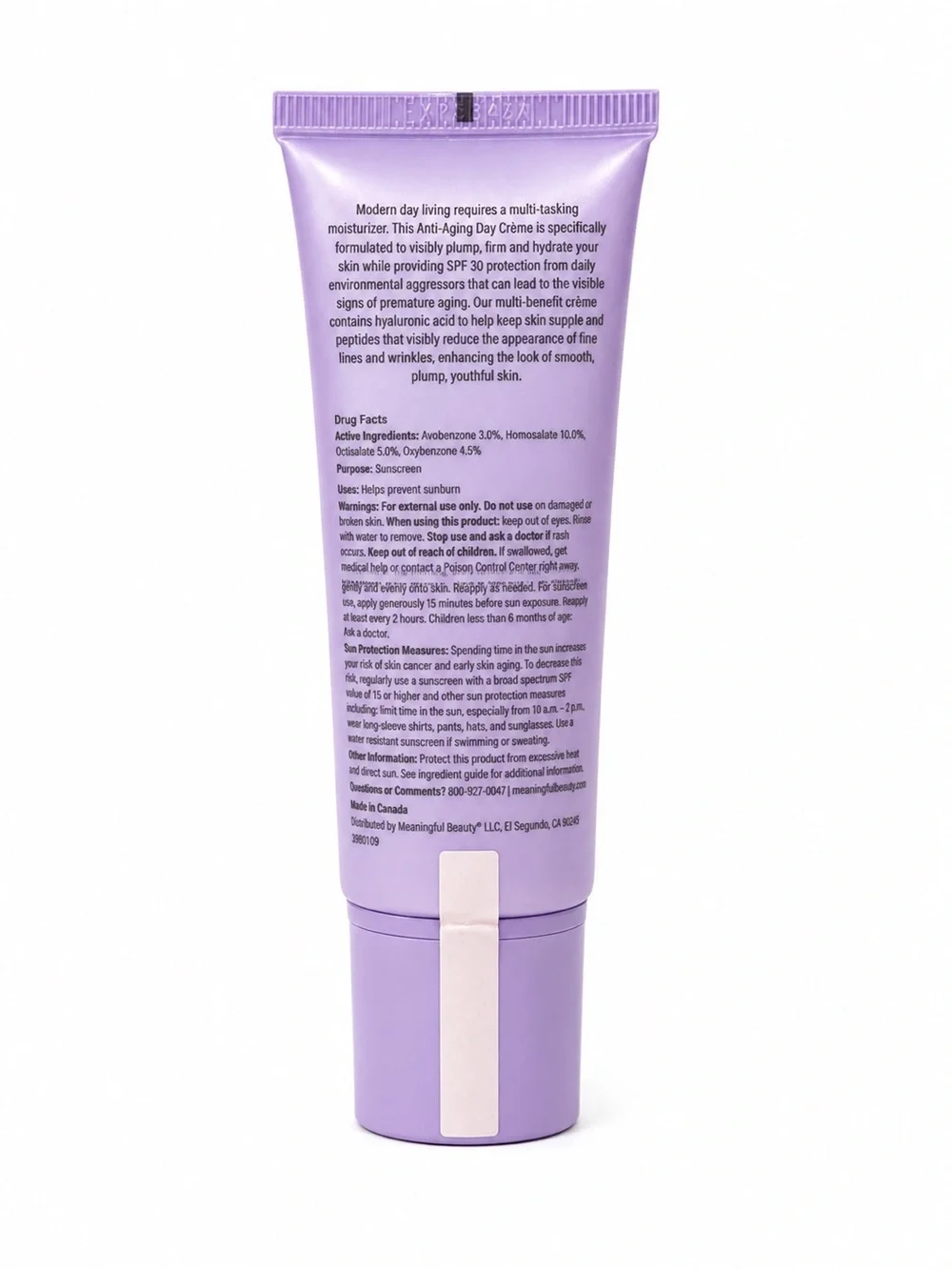 Meaningful Beauty Anti-Aging Day Crème SPF 30 – 1.7 Fl oz sealed